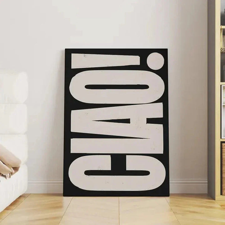 Elegante Ciao wanddecoratie