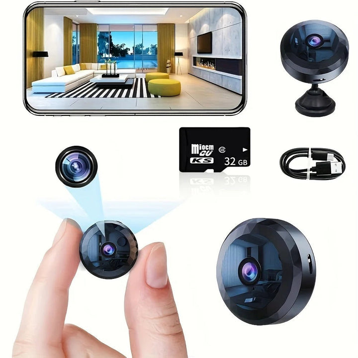 Compacte HD WiFi-Beveiligingscamera