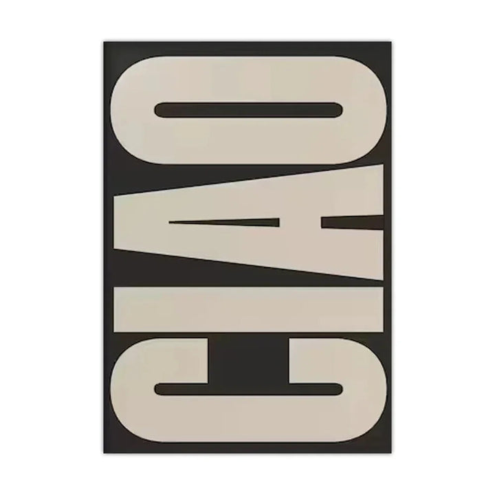 Elegante Ciao wanddecoratie