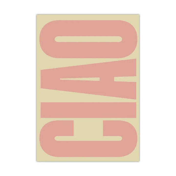 Elegante Ciao wanddecoratie