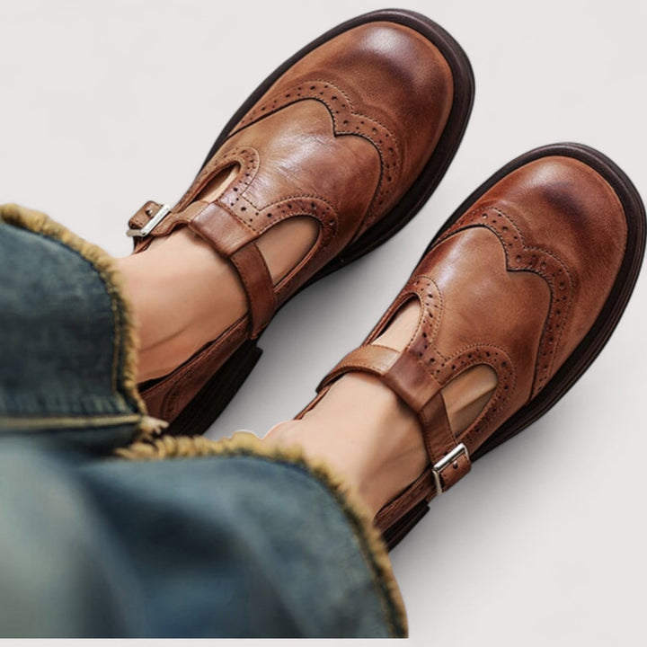 Comfortabele mary jane-ballerina's – schoenen met steun voor de hele dag