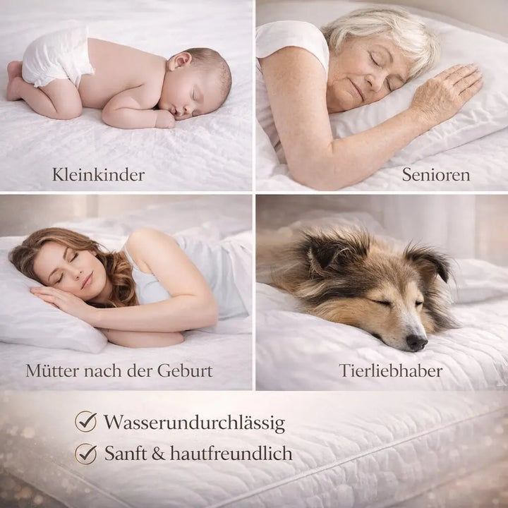 Matrasbeschermer | Waterdichte matrashoes | SchlafLux