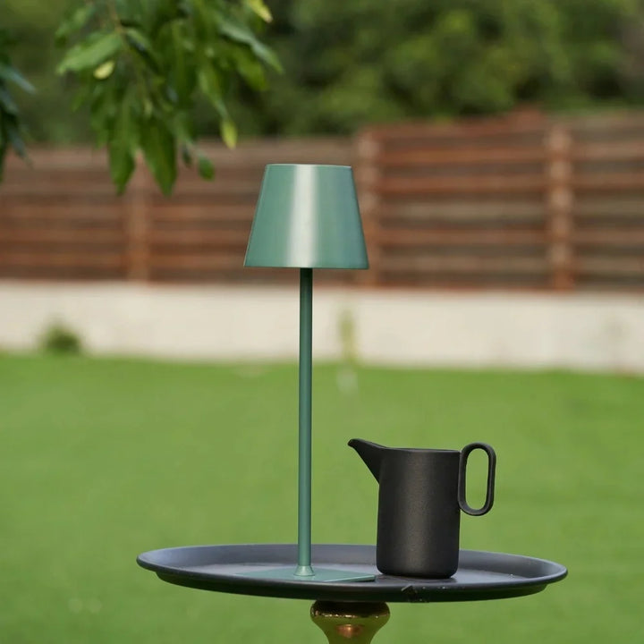 Hoge dimbare tafellamp, oplaadbare LED-lamp met aanraakbediening