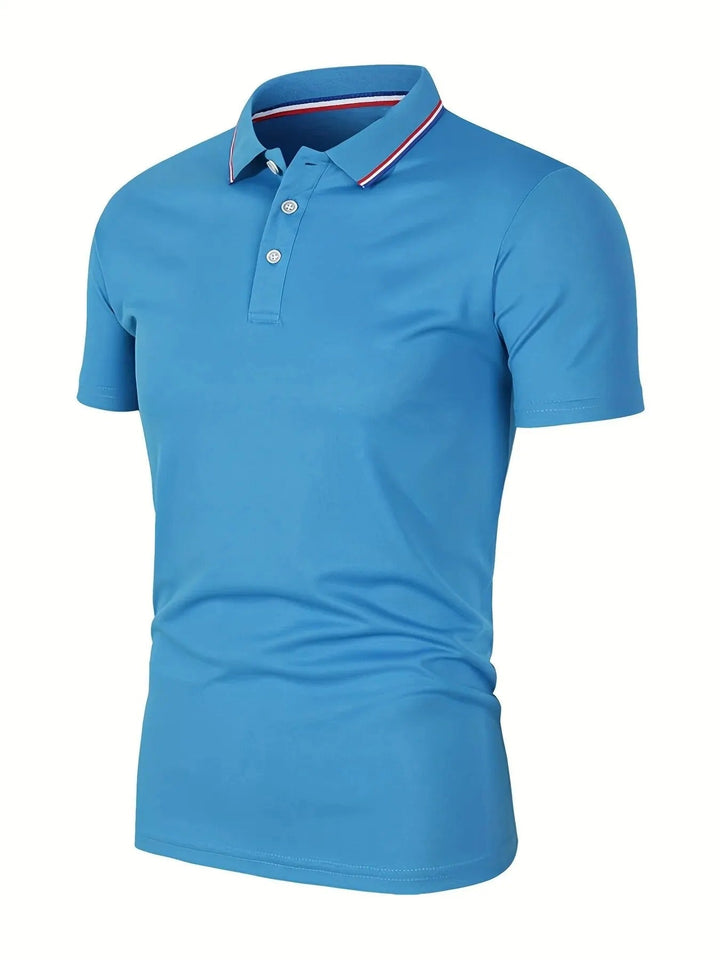 Ademend herenpoloshirt voor dagelijks draagcomfort