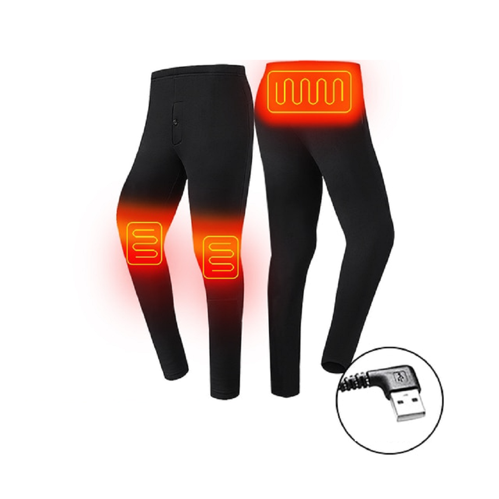 Verwarmd thermo-ondergoed met USB en platte naden