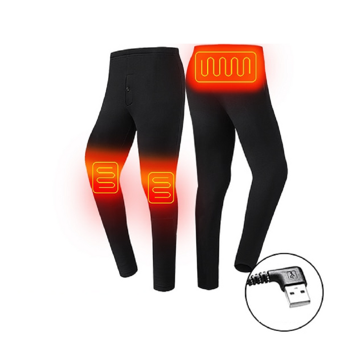 Verwarmd thermo-ondergoed met USB en platte naden