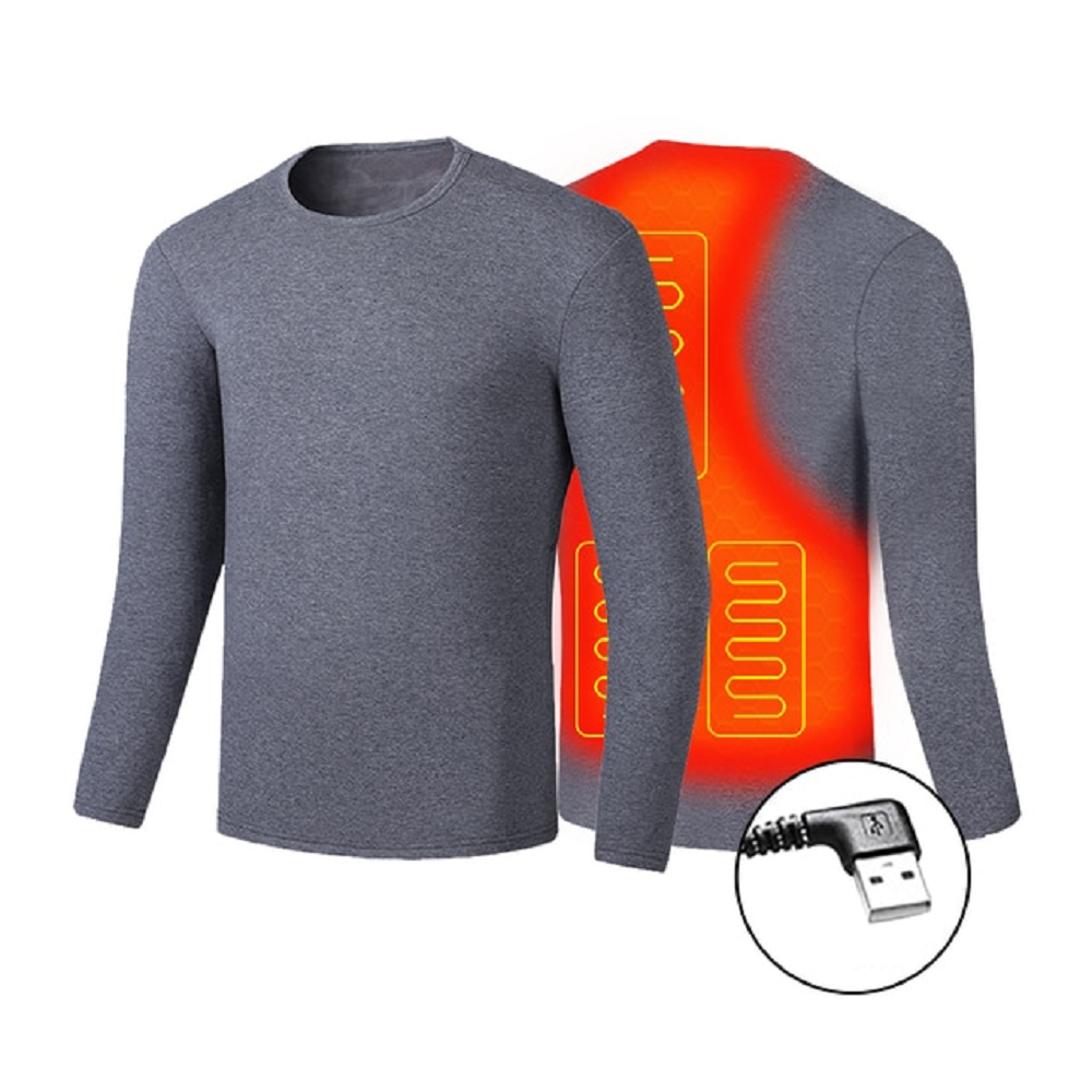 Verwarmd thermo-ondergoed met USB en platte naden