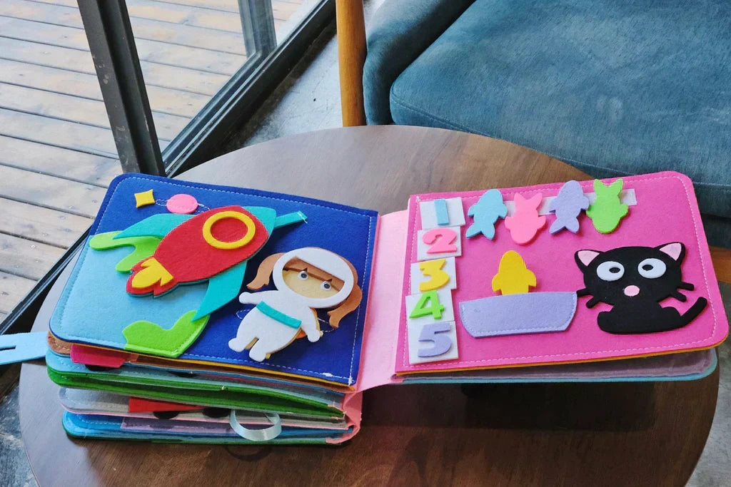 Montessori Avonturenboek - Verhalen in Vilt