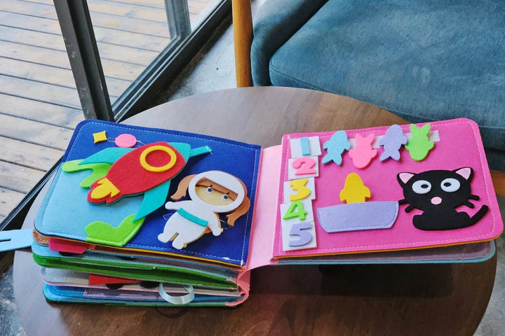 Montessori Avonturenboek - Verhalen in Vilt