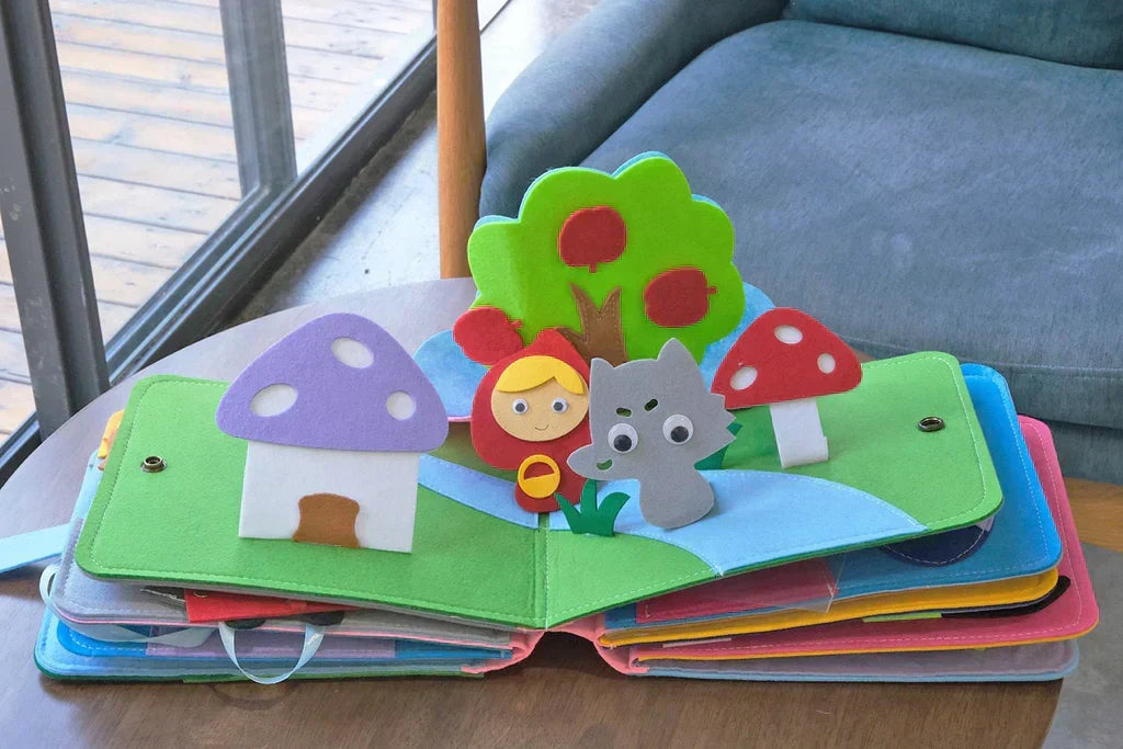 Montessori Avonturenboek - Verhalen in Vilt