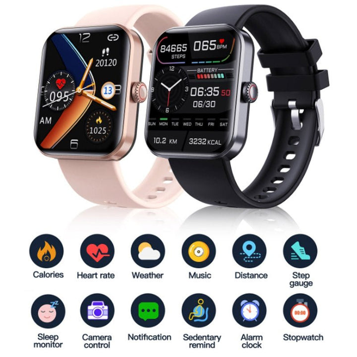 Horloge voor naaldvrije bloedsuikermeting