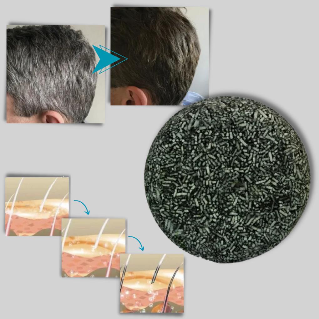 Natuurlijke vaste shampoo bar 69g – Verhelderend voor wit haar