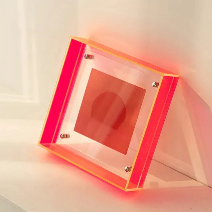 Zwevende Acryl Fotolijst | Eigentijds design voor wand en tafel