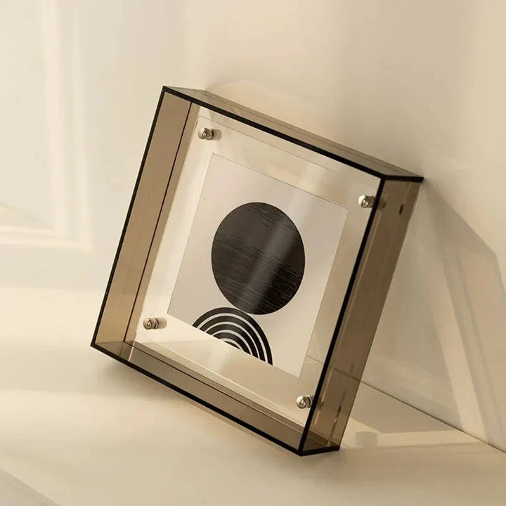 Zwevende Acryl Fotolijst | Eigentijds design voor wand en tafel