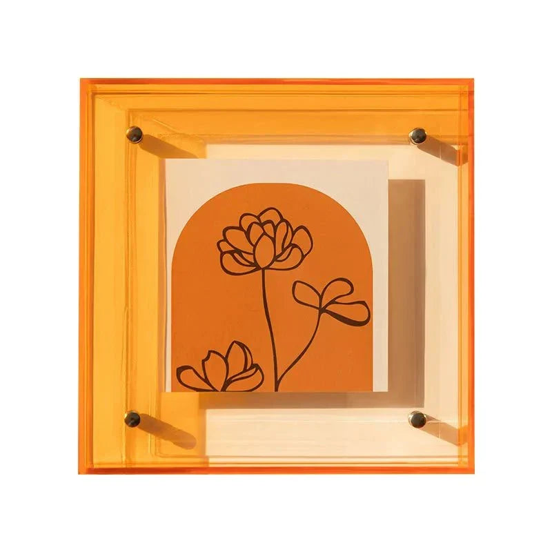Zwevende Acryl Fotolijst | Eigentijds design voor wand en tafel