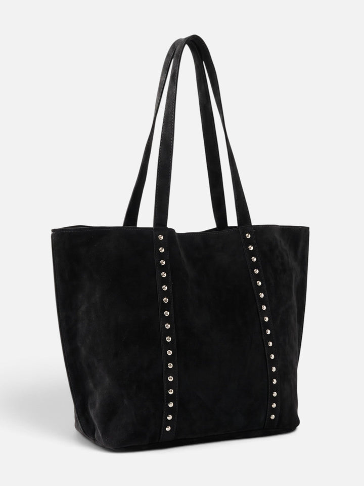 Imitatiesuède Shopper voor Dames met Studs
