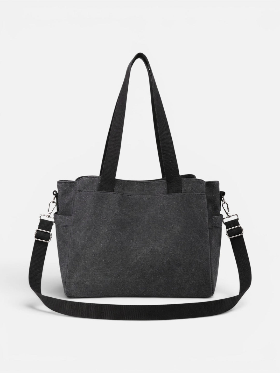 Canvas Shopper voor Dames met Afneembare Schouderband