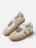 Mary Jane Sneakers voor Dames met Contrasterende Strepen