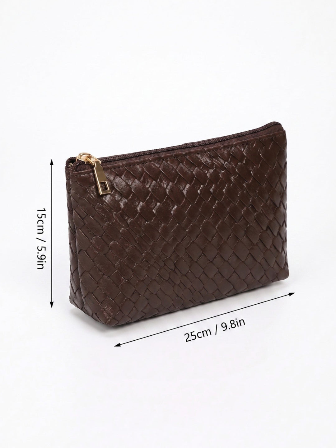 Gevlochten Hobo Tas voor Dames met Etui