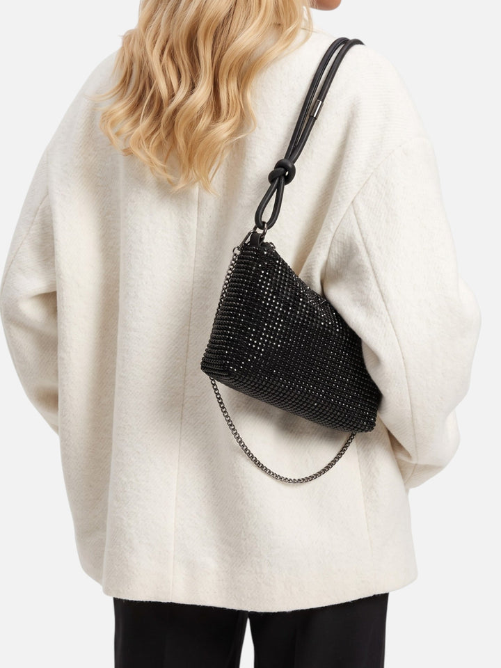 Strass Schoudertas voor Dames met Ketting