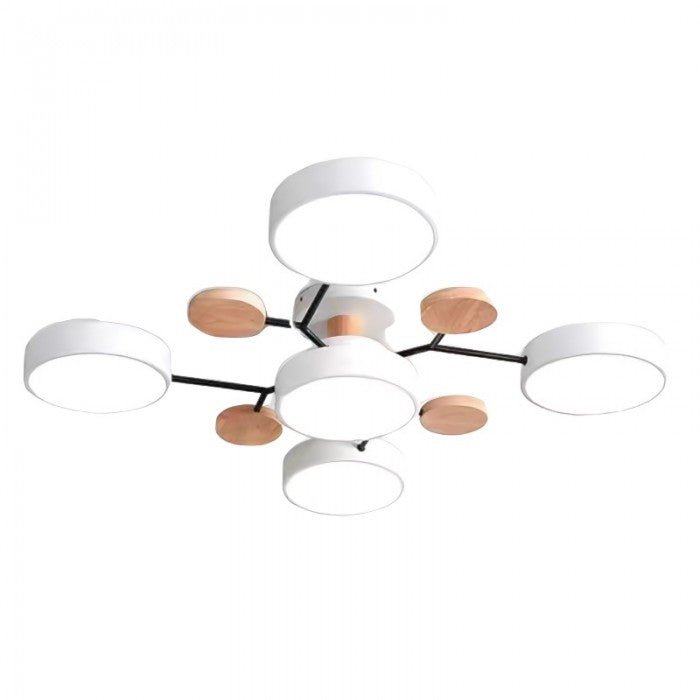 Scandinavische Plafondlamp – Vertakt Design, Elegant en Duurzaam met LED-technologie