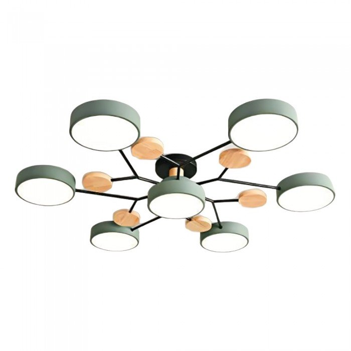 Scandinavische Plafondlamp – Vertakt Design, Elegant en Duurzaam met LED-technologie