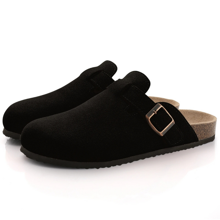 Orthopedisch Suède Kurk Slippers dames