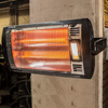Infrarood terrasverwarmer 1500 W voor aan de muur