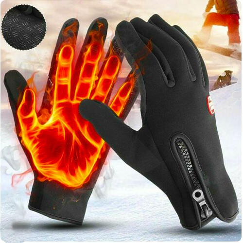 Unisex winterhandschoenen geïsoleerde thermische handschoenen met antislipgrip