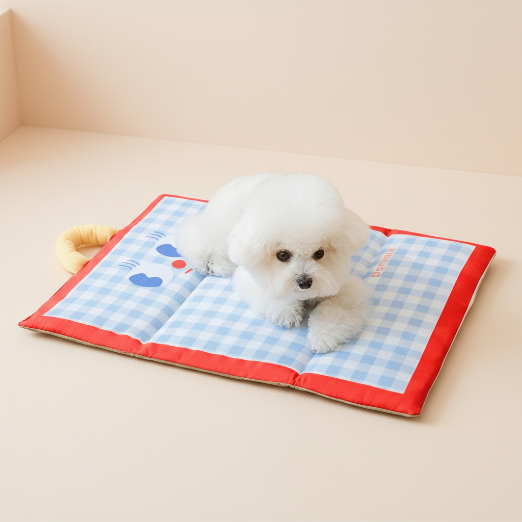 Koelmat voor honden en katten – draagbaar opvouwbaar ligkussen