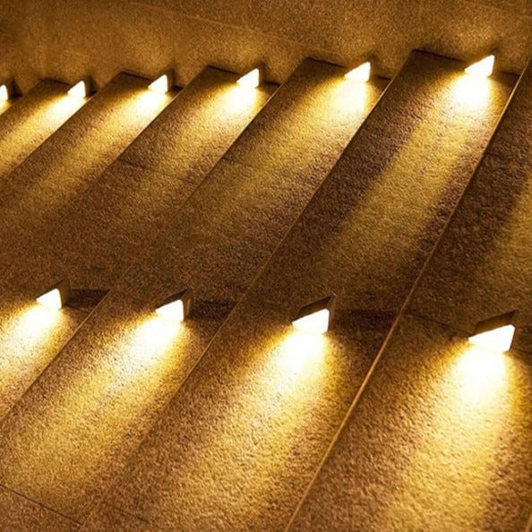 Solar trapverlichting voor buiten, waterdicht, duurzaam en met sfeervolle gloed