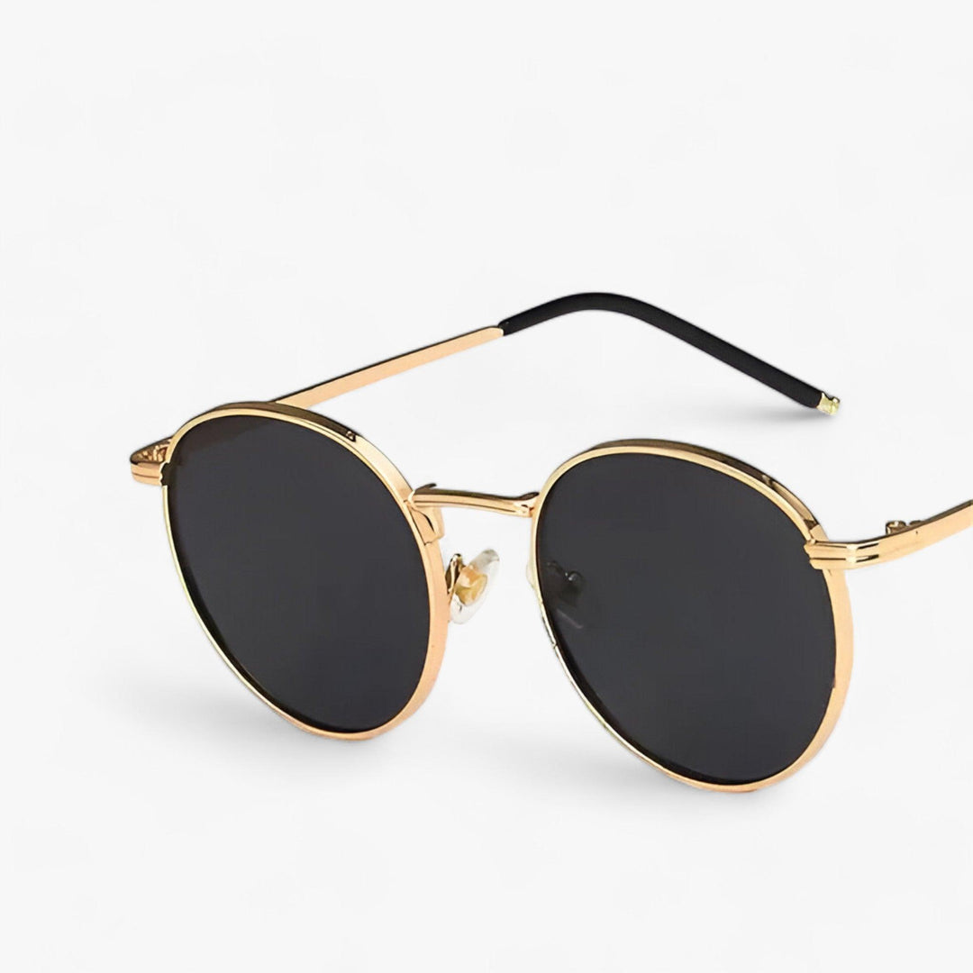 Unisex Design Zonnebril met Ronde Glazen – Nova