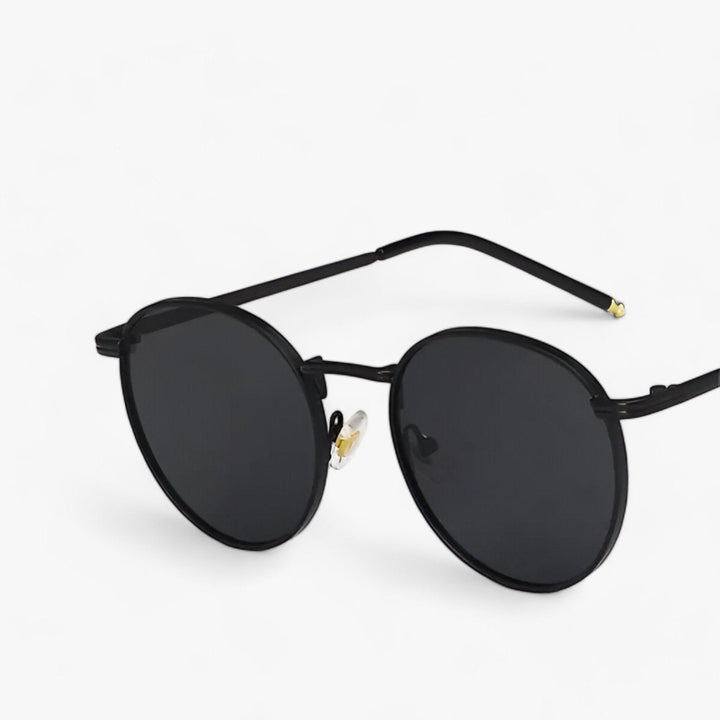 Unisex Design Zonnebril met Ronde Glazen – Nova