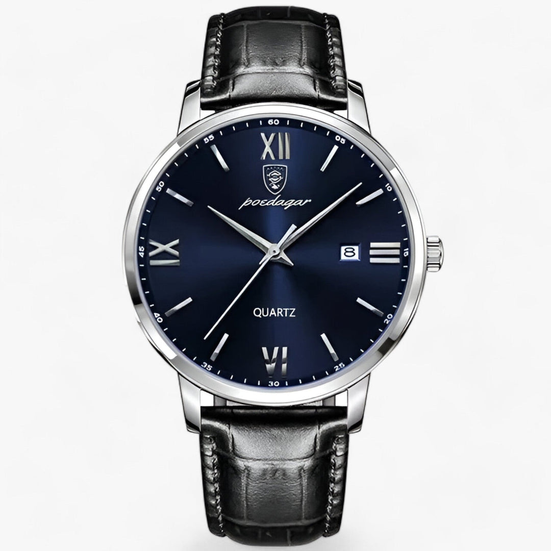 Luxe Herenhorloge met Leren Band – Adrien