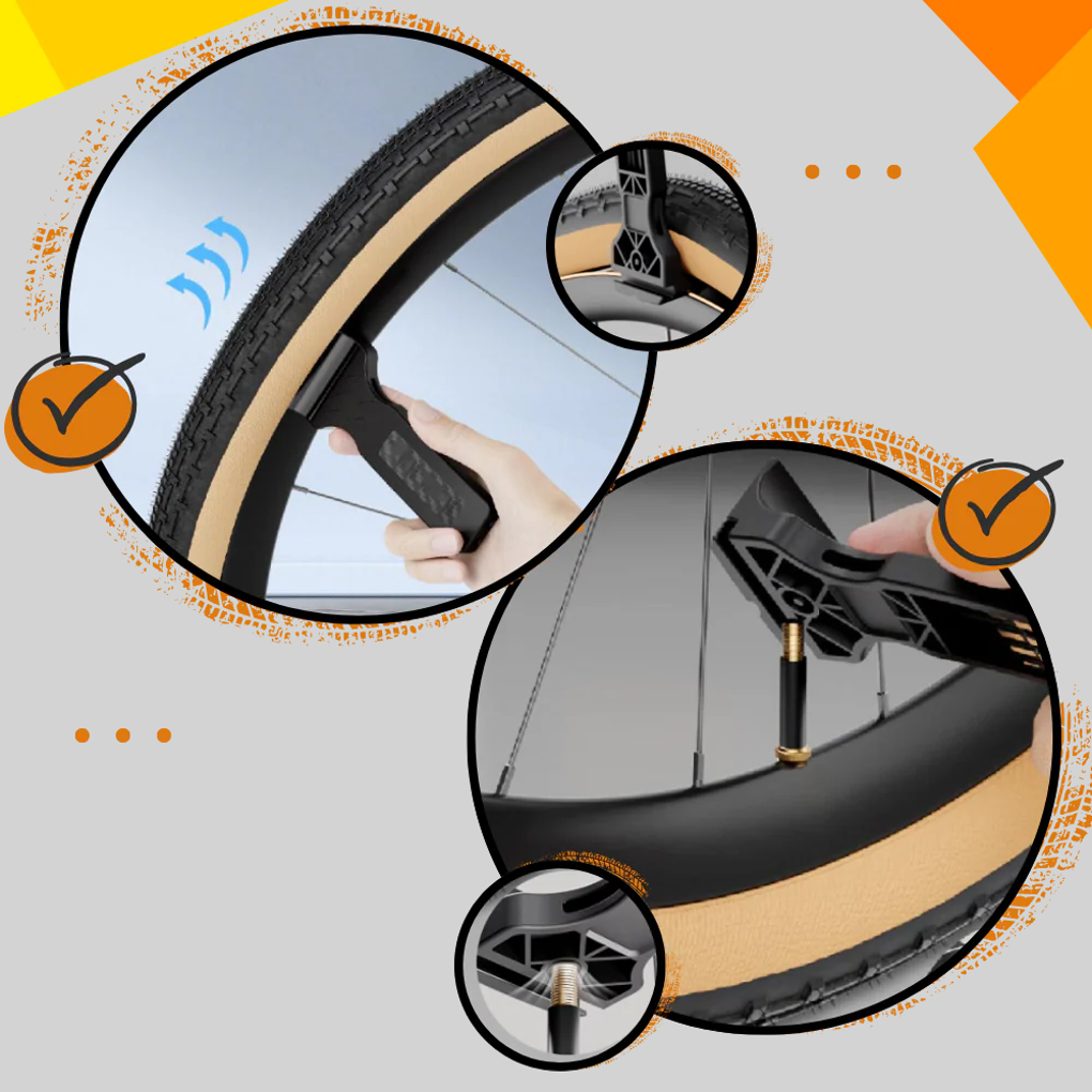 Bicycle Tire Lever – Compact Tool for Tire RemovalFietsbandenlichter – Compacte tool voor het verwijderen van banden