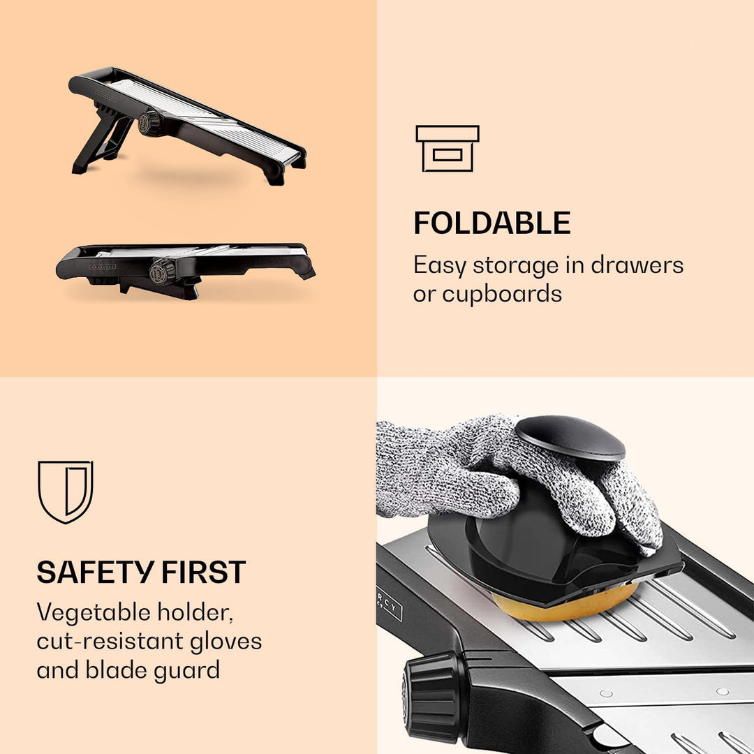 Premium Voedselsnijder met Snijbestendige Handschoenen
