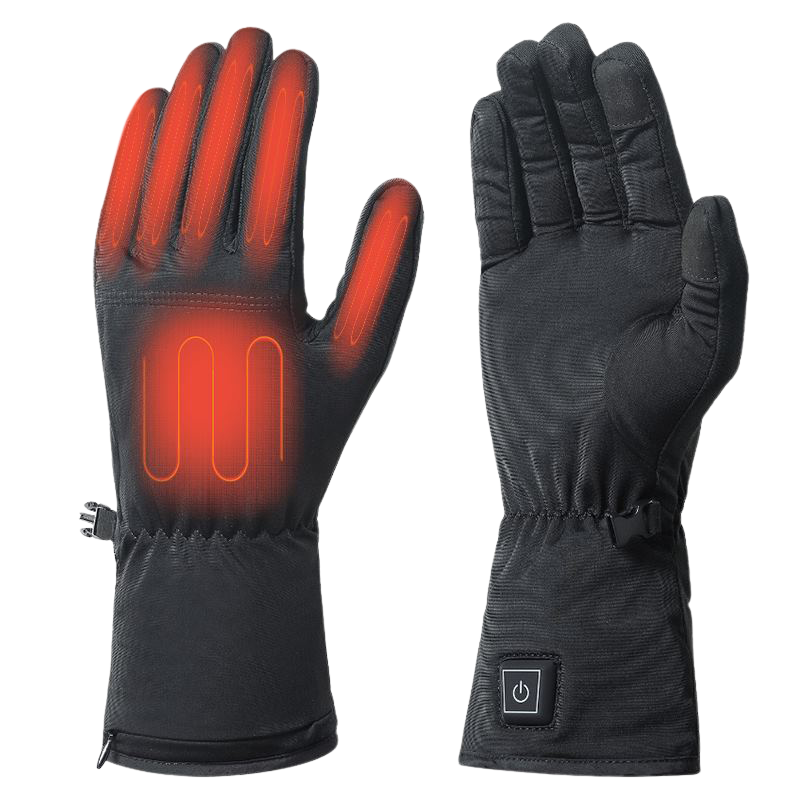 Verwarmde winterhandschoenen, oplaadbaar met 3 warmtestanden voor koud weer