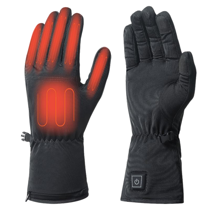 Verwarmde winterhandschoenen, oplaadbaar met 3 warmtestanden voor koud weer