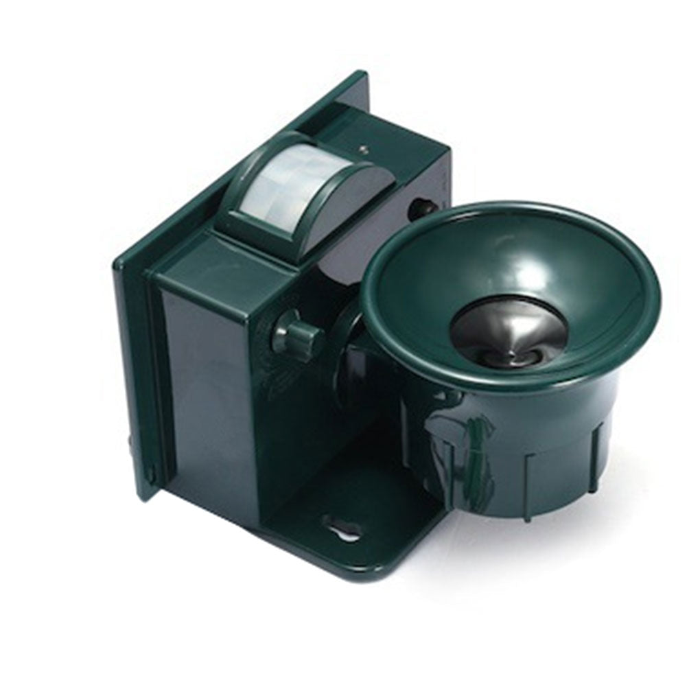 Vogelverjager voor de tuin, bewegingssensor ongediertebestrijding met sonische & ultrasone output