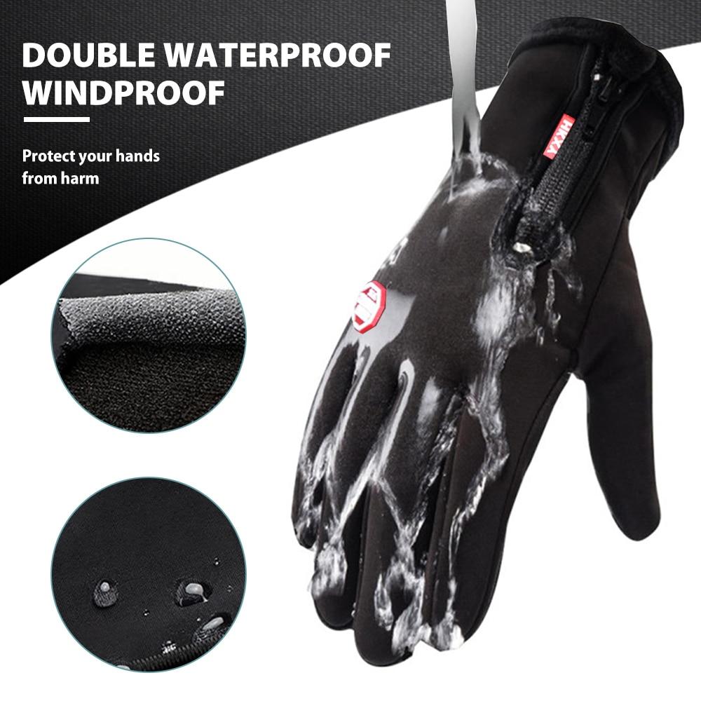 Unisex winterhandschoenen geïsoleerde thermische handschoenen met antislipgrip