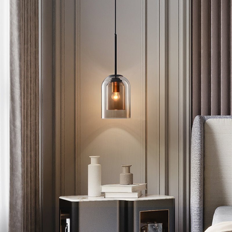 Stijlvolle hanglamp met dubbel glas - AuraGlas