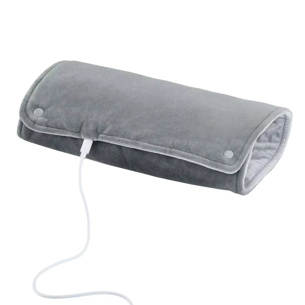 USB-warmtekussen van zachte microplush, wasbaar