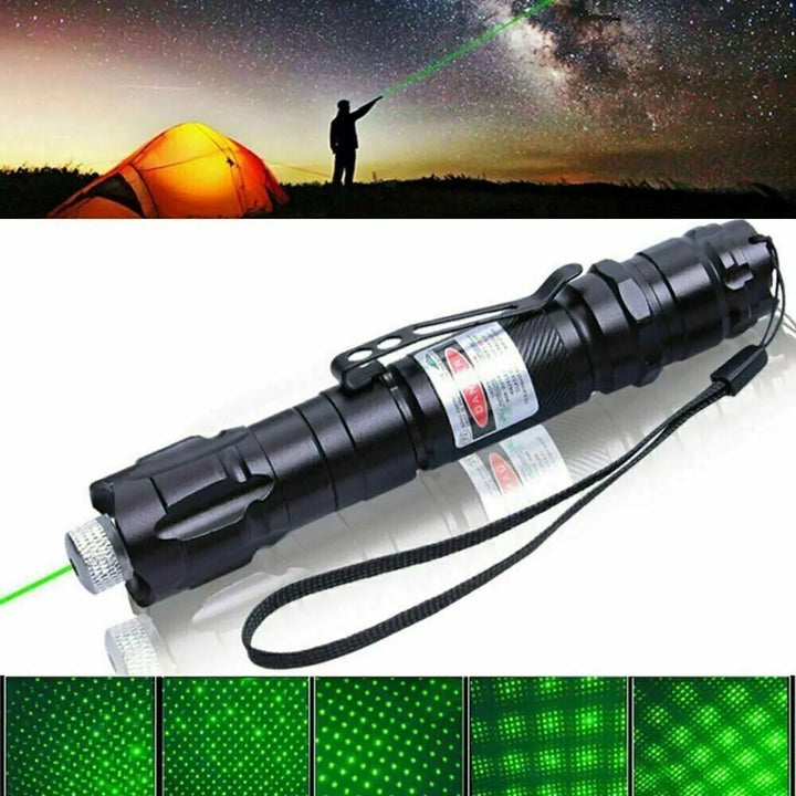 Oplaadbare groene laserpointer met lang bereik en hoge precisie