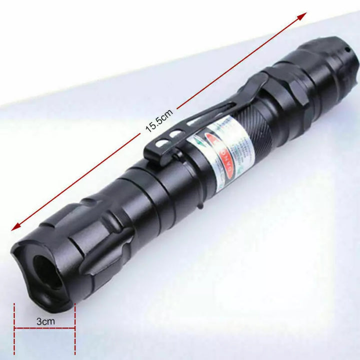 Oplaadbare groene laserpointer met lang bereik en hoge precisie