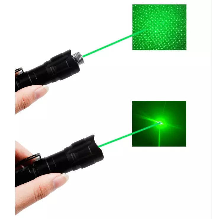 Oplaadbare groene laserpointer met lang bereik en hoge precisie