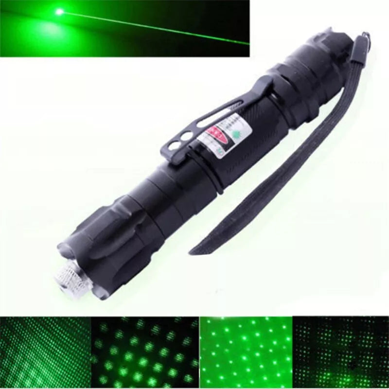 Oplaadbare groene laserpointer met lang bereik en hoge precisie