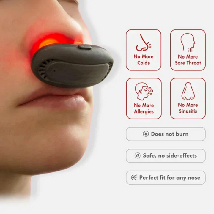 Infrarood antiallergie-neusapparaat – ClearBreathe