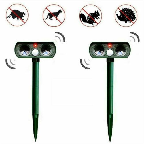 Ultrasone solar dierenverjager met bewegingsdetectie voor in de tuin