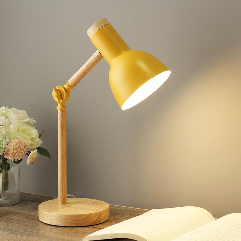 Scandinavische Houten Tafellamp | Minimalistisch Design