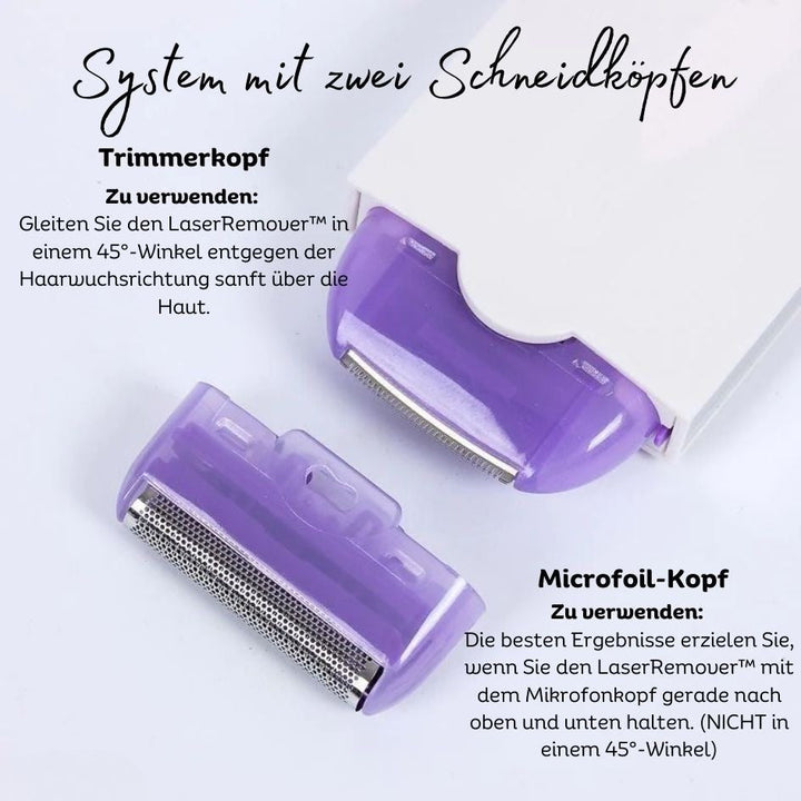 Laser ontharingsapparaat | Elektrisch scheerapparaat voor zachte ontharing | SilkLaser